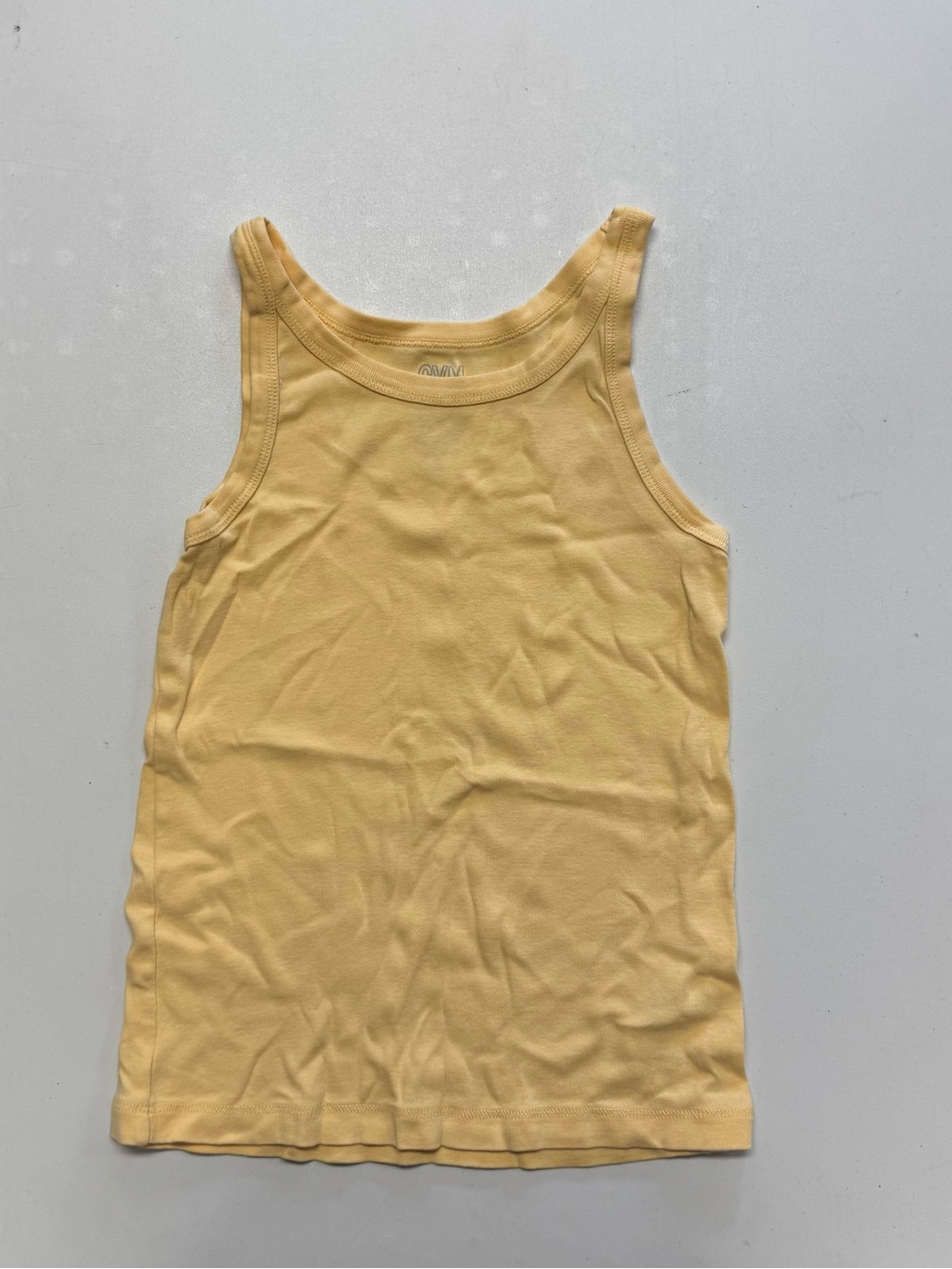 Gymboree Girls' Pale Yellow Tank Top